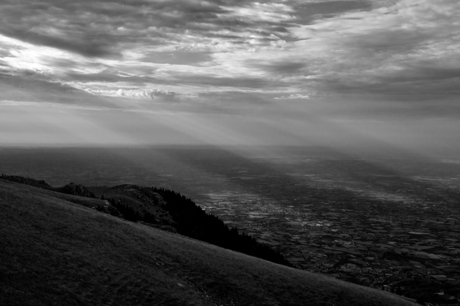 Mountains B&W