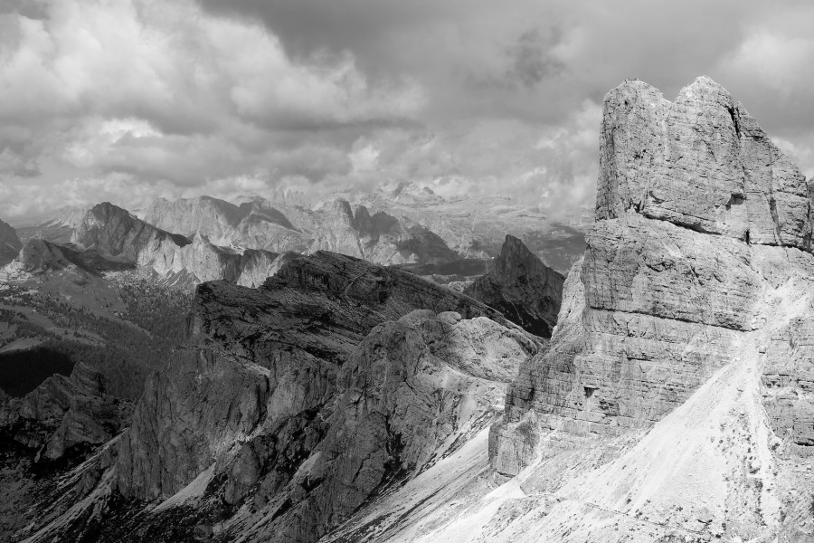 Mountains B&W