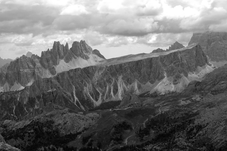 Mountains B&W