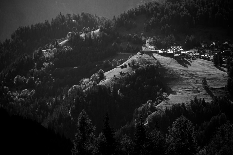 Mountains B&W