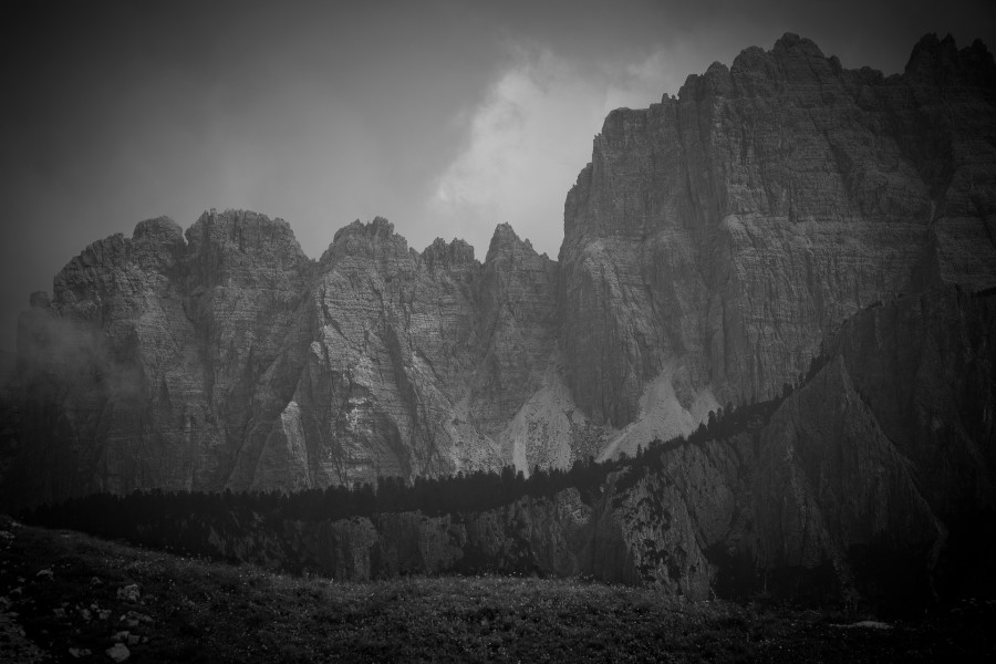 Mountains B&W