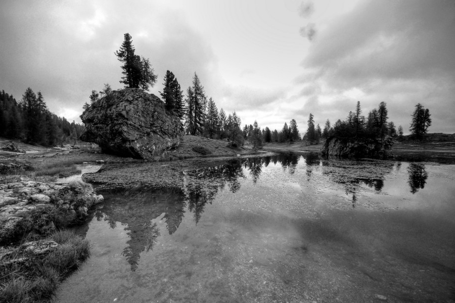 Mountains B&W