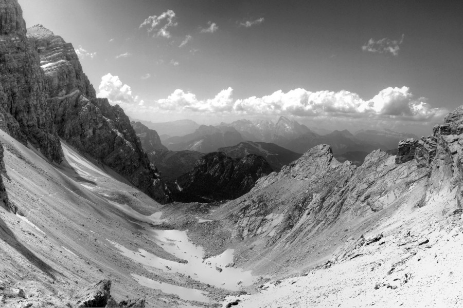 Mountains B&W