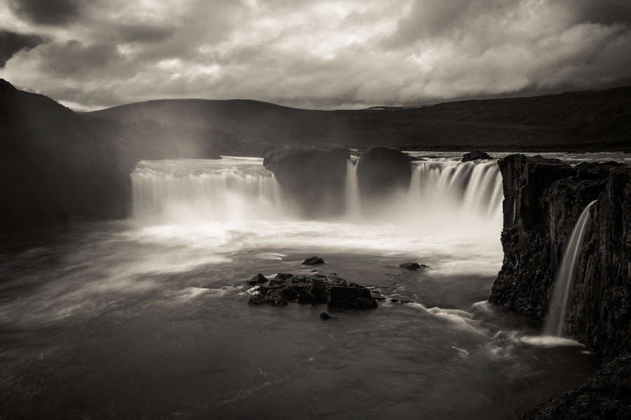 Iceland B&W