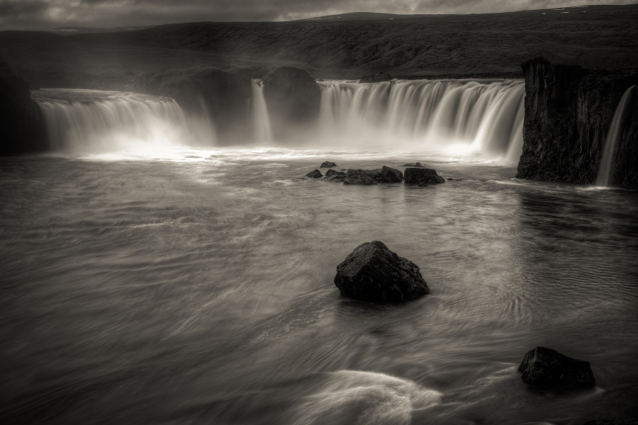 Iceland B&W