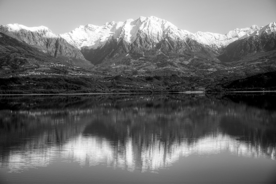 Mountains B&W