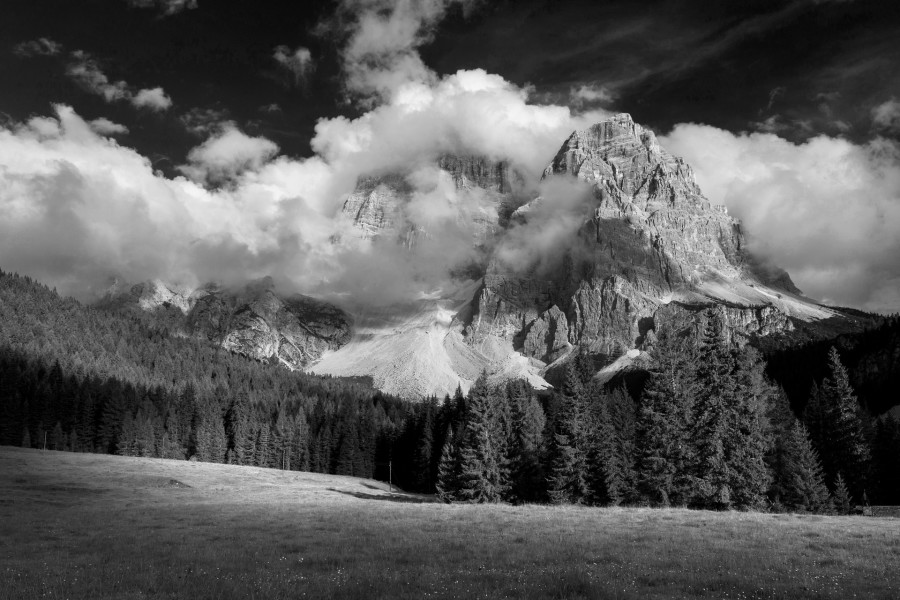 Mountains B&W